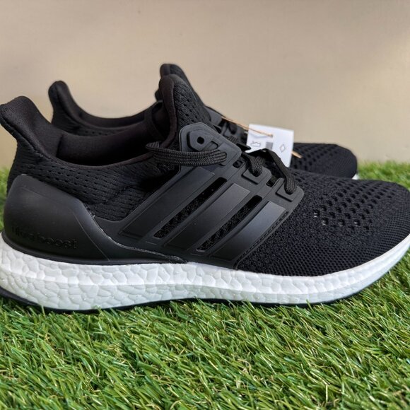 adidas UltraBoost 1.0 Core Black White Running Shoes HQ4201 Mens 9 Womens 10 NEW main image 9